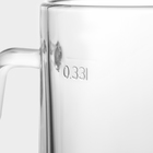 Пивные кружки Luminarc Dresden, 330 мл, набор 2 шт., стекло, прозрачные - Фото 5