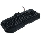 Клавиатура Qumo Dragon War Spirit, игровая, проводная, подсветка, 104 клавиши, USB, чёрная - фото 8277513