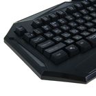 Клавиатура Qumo Dragon War Spirit, игровая, проводная, подсветка, 104 клавиши, USB, чёрная - Фото 4