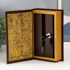 Шкатулка-сейф кожа "4 способа управления капиталом" 21х13х5 см - Фото 2