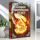 Шкатулка-сейф шёлк "Секрет притяжения денег" 26х17х5 см - Фото 1