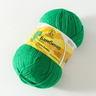 Пряжа для вязания спицами, крючком «Камтекс. Бамбино», 35% шерсть меринос, 65% акрил, 150 м/50 г, (044 трава) - Фото 3