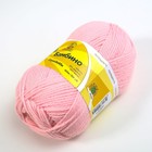 Пряжа для вязания спицами, крючком «Камтекс. Бамбино», 35% шерсть меринос, 65% акрил, 150 м/50 г, (055 св. розовый) - Фото 3
