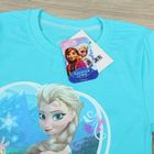 Футболка для девочек "Самая красивая", Холодное сердце, рост 98-104 (30) см, 3-4 года,100% хлопок - Фото 2