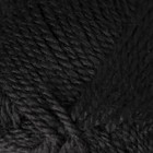 Пряжа для вязания спицами, крючком «Камтекс. Бамбино», 35% шерсть меринос, 65% акрил, 150 м/50 г, (003 чёрный) - Фото 3