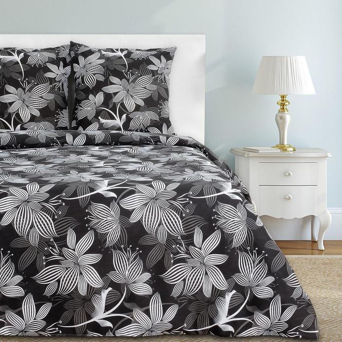 Постельное бельё евро «Этель. Сумерки», бязь