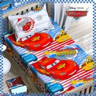 Простыня 1,5 сп "Тачки: Супер гонки" 150*214 см 100% хлопок, бязь - Фото 1