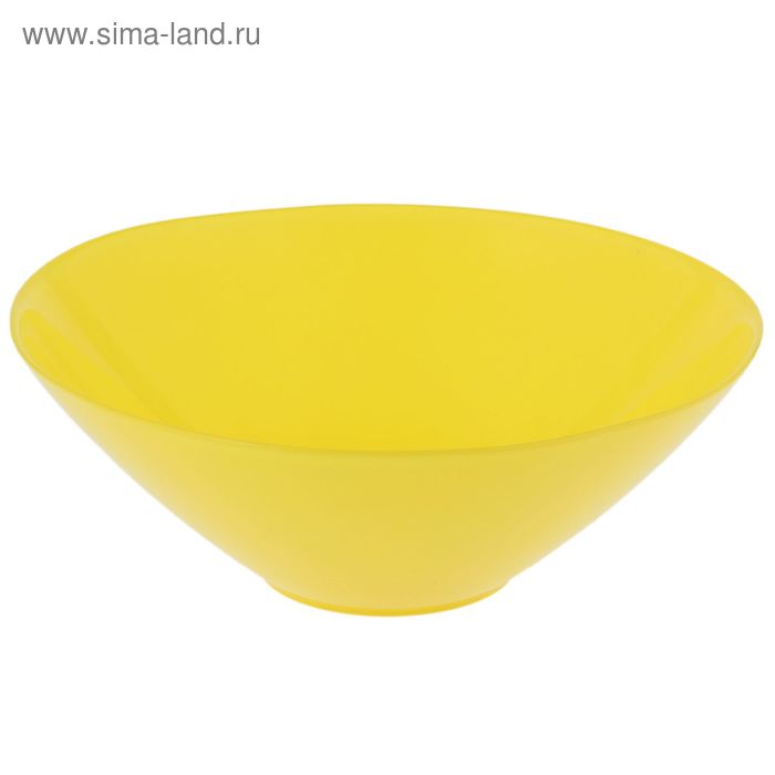 Салатник d=20 см "Голландия" 700 мл, цвет жёлтый - Фото 1