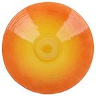 Салатник d=25 см "Риски" 1,2 л, цвет жёлто-оранжевый - Фото 2