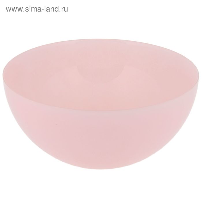 Салатник 28 см "Шеф", 4 л, цвет розовый - Фото 1