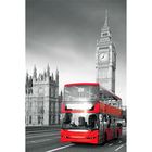 Фотообои "Красный автобус", 1,8 х 2,7 м - Фото 1