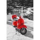 Фотообои "Красный скутер", 1,8 х 2,7 м - Фото 1