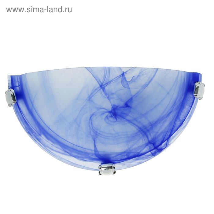 Светильник TDM, E27, 60 Вт, декоративный, разборный, полукрыглый, голубой, SQ0358-0002 - Фото 1