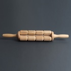 Массажёр для спины «Кукуруза», d = 6,5 × 42 см, деревянный - Фото 4