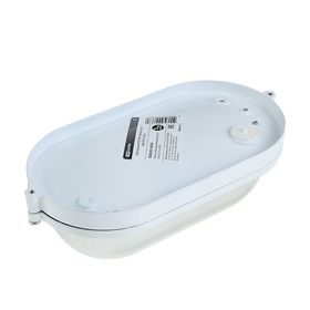Светильник TDM НПБ1401, Е27, 60 Вт, IP54, овальный, белый