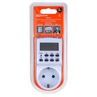 Таймер розеточный TDM ТРЭ-01, 16 А, 7 дней, шаг 1 мин, электронный - Фото 3