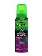 Аэрозоль Репеллент Gardex Naturin, от клещей и комаров, флакон, 100 мл 1413315