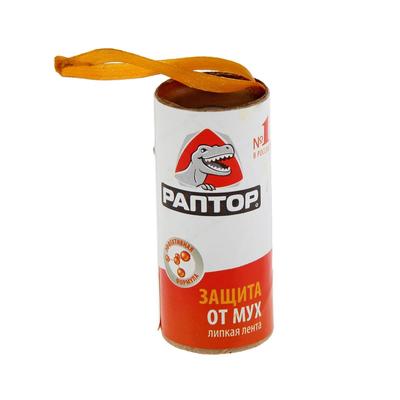 Липкая лента от мух «Раптор», 1 шт.