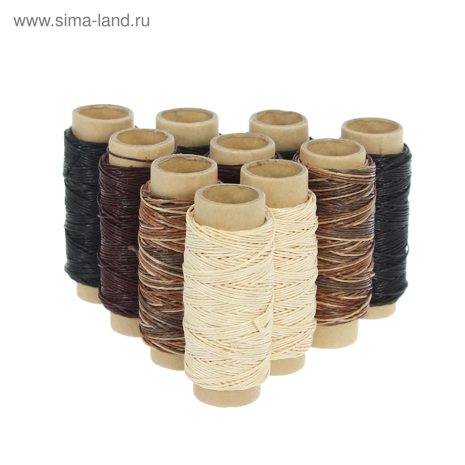 Нитки пеньковые для плетения "Zlatka", ассорти (1396918) - Купить по ...