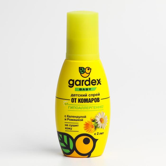 Спрей репеллентный от комаров "Gardex Baby", детский, с календулой и ромашкой, 100 мл - Фото 1