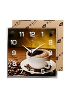 Часы настенные: Кухня, "Кофе", бесшумные, 25 х 25 см - Фото 8