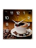 Часы настенные: Кухня, "Кофе", бесшумные, 25 х 25 см - Фото 3