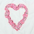 Блуза для девочки, рост 116 см, цвет белый/розовый (арт. К-056) - Фото 4