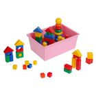 Ящик универсальный для хранения с крышкой, обьем 30 л. цв.сиренево-розовый - Фото 2