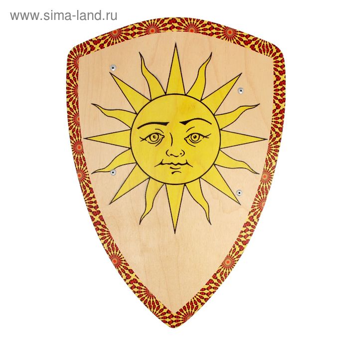 Деревянный щит «Солнышко» - Фото 1