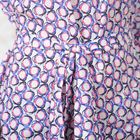 Блуза, размер 50, рост 164 см, цвет белый/фиолетовый/розовый (арт. 4837 С+) - Фото 5