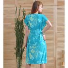 Платье женское 4753 цвет зеленый/бирюзовый, р-р 54 - Фото 4