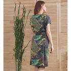Платье женское 4761 цвет зеленый/фиолетовый, р-р 54 - Фото 7