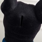 Копилка "Собака Боксёр", чёрный цвет, флок, керамика, 33 см - Фото 5