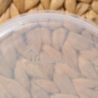 Контейнер для хранения Доляна, пищевой, 500 мл, пластик, прозрачный, крышка синяя - Фото 5