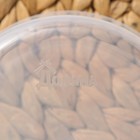 Контейнер круглый Доляна, пищевой, 500 мл, прозрачный, крышка красная - Фото 5