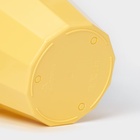 Горшок для цветов с поддоном Доляна «Эрика», 1.8 л, пластиковый, цвет жёлтый - Фото 6