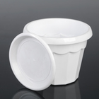 Горшок для цветов с поддоном «Доляна. Эрика», 700 мл, пластиковый, белый - Фото 2