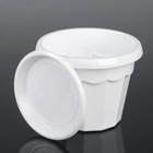 Горшок для цветов с поддоном «Доляна. Эрика», 700 мл, пластиковый, белый - Фото 4