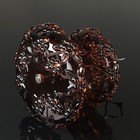Блюдо 2 яруса круглое "Галерея" 20х29 см, цвет коричневый УЦЕНКА - Фото 4