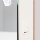 Зеркало настенное гримерное, 12 лампочек, 60×80 см - Фото 5