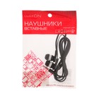 Наушники LuazON W-06, вакуумные, микрофон, МИКС - Фото 5