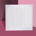 Трафареты для декора ногтей «Классика», 1 вид, 6.5×6 см - Фото 2