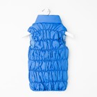Жилет для девочки "Резинка", рост 128 см, цвет синий - Фото 3