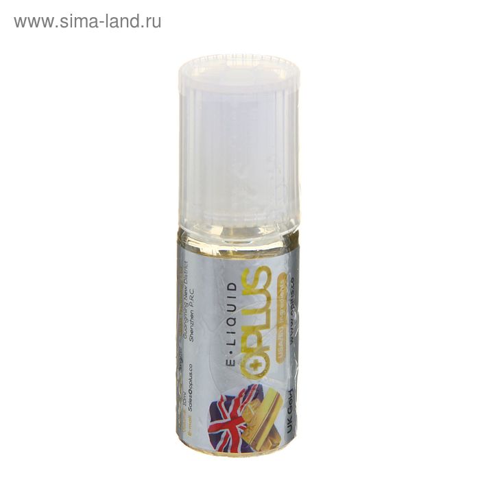 Жидкость для многоразовых ЭИ OPLUS, UK Gold, 3 мг, 10 мл - Фото 1