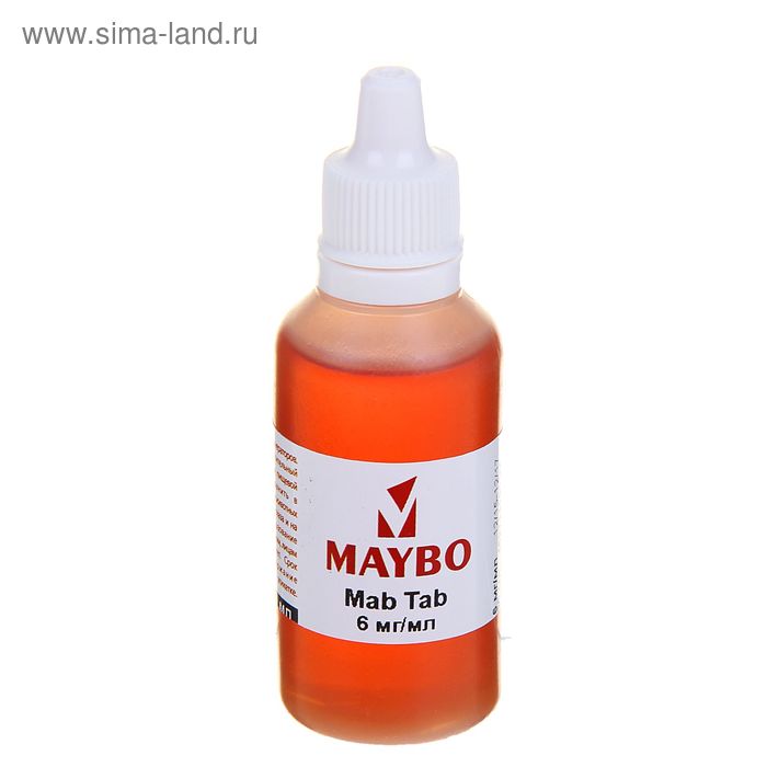 Жидкость для многоразовых ЭИ Maybo, Mab Tab, 6 мг, 30 мл - Фото 1