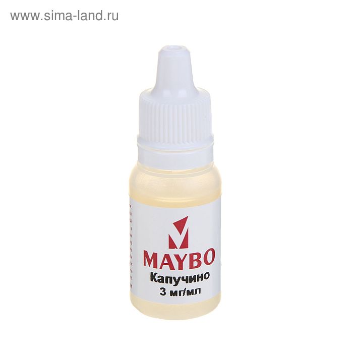 Жидкость для многоразовых ЭИ Maybo, капучино, 3 мг, 10 мл - Фото 1
