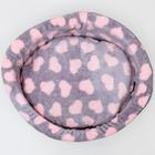 Лежанка "Оксфорд" №2, с мехом, 46 х 36 х 15 см микс цветов - Фото 8