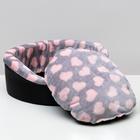 Лежанка "Оксфорд" №2, с мехом, 46 х 36 х 15 см микс цветов - Фото 9