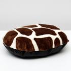 Лежанка "Оксфорд" №2, с мехом, 46 х 36 х 15 см микс цветов - Фото 2