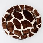 Лежанка "Оксфорд" №2, с мехом, 46 х 36 х 15 см микс цветов - Фото 3